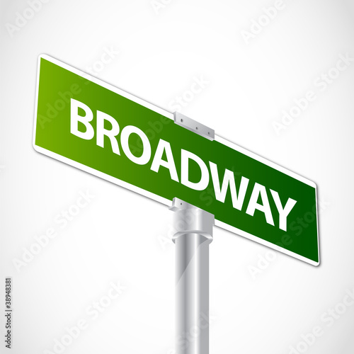 USA Broadway sign © burak çakmak