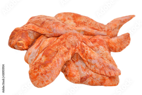 Marinated chicken wings