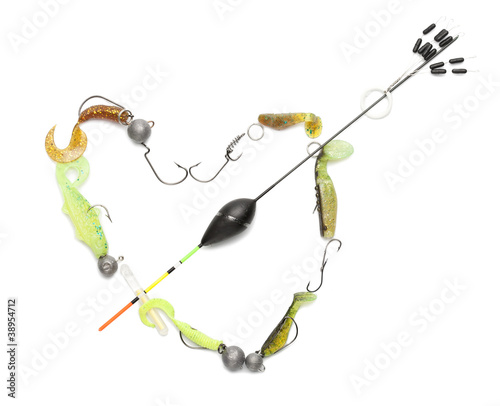 Fishing heart