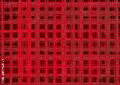 Toile de Jute rouge
