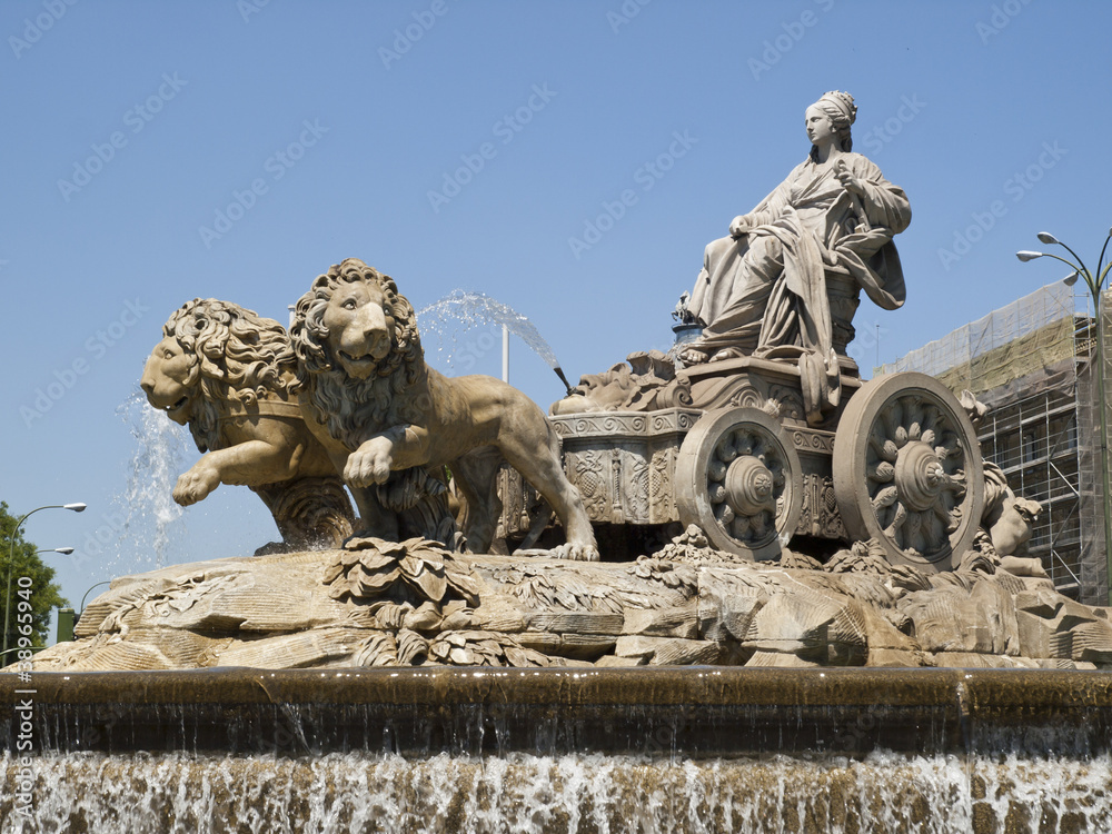 La Cibeles Fountain, Madrid