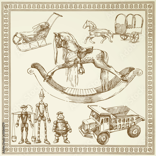 antique toys