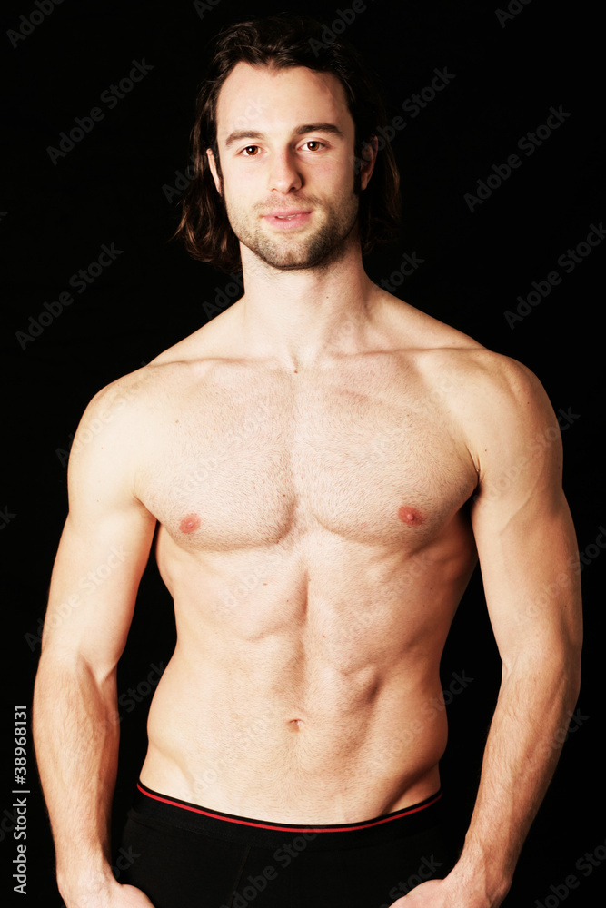 Fototapeta premium Oberkörper frei