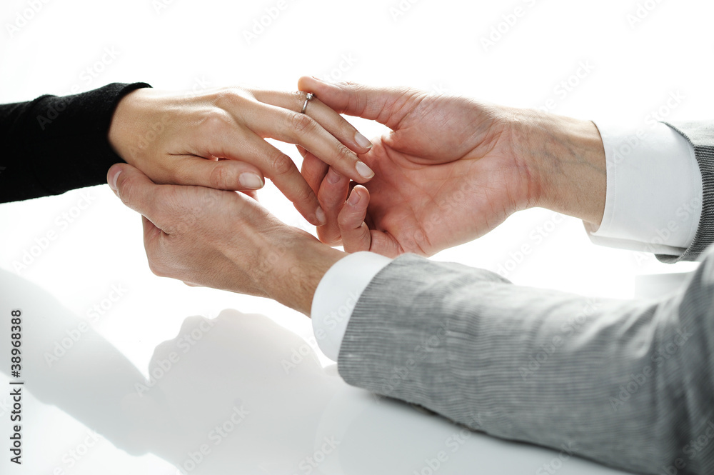 Obraz premium love ring