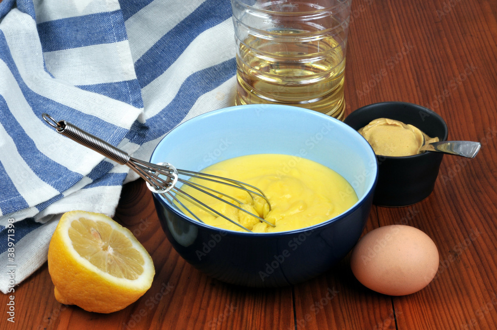 Préparation pour une mayonnaise