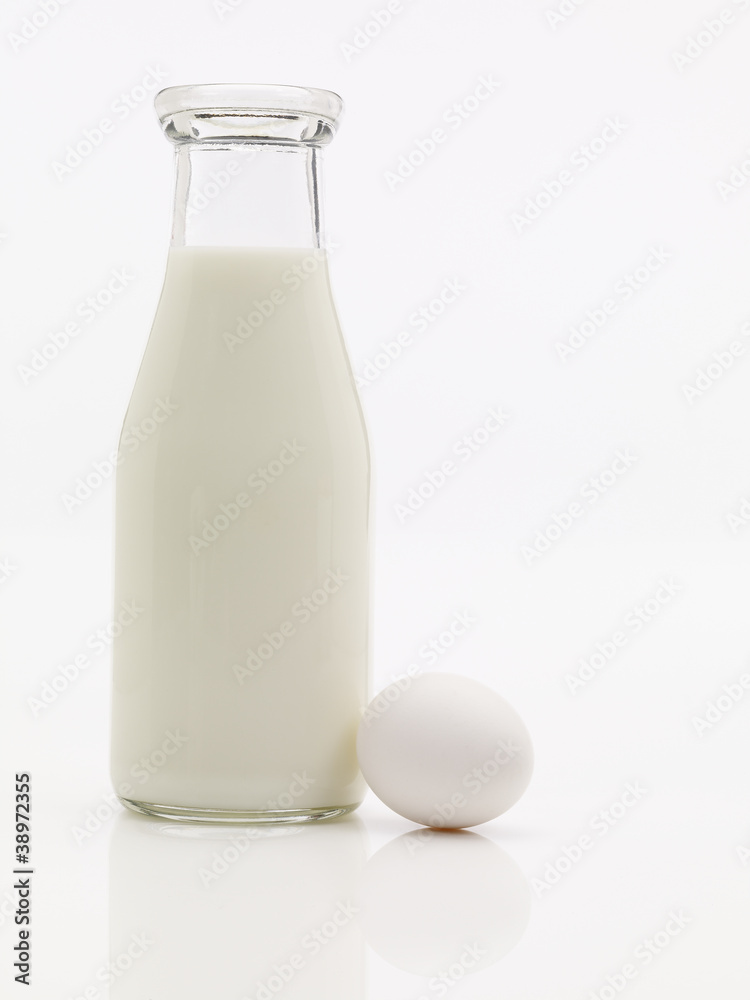 Milk and eggs