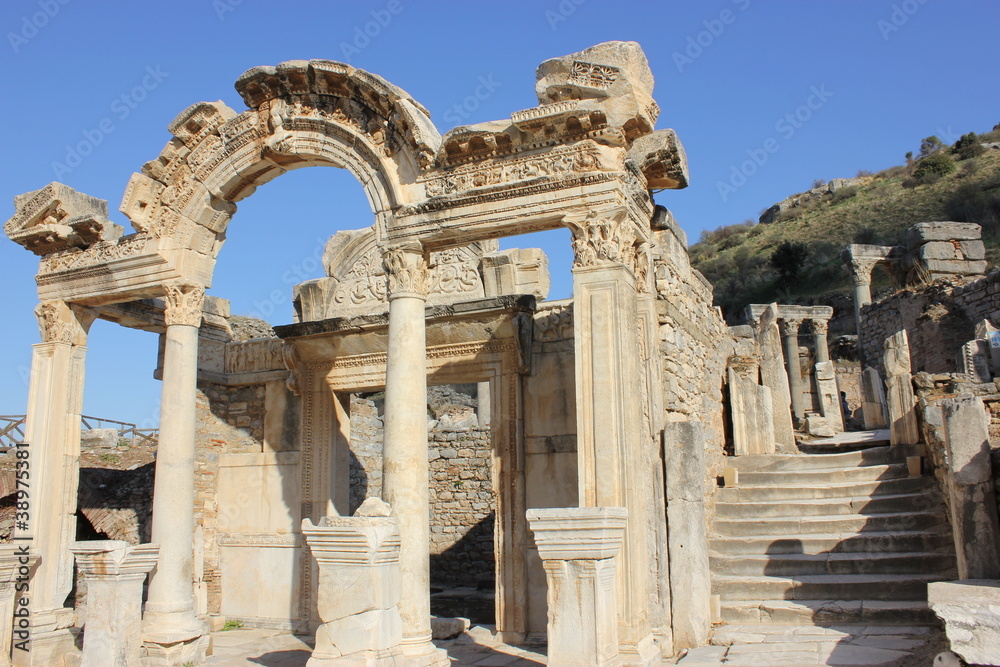 Fototapeta premium Efes Antik Kent - Kapı