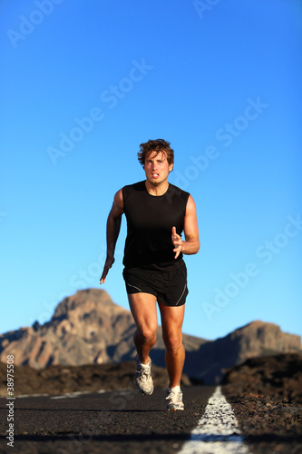 Running - male runner
