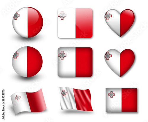 Foto The Maltese flag