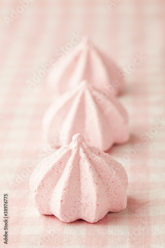 Obraz na płótnie Pink meringue