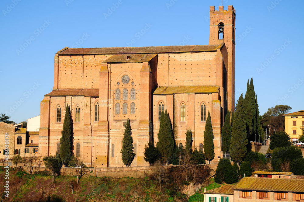 Fototapeta premium San Domenico (Siena)