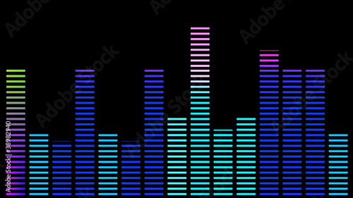 EQ Bar Waveform