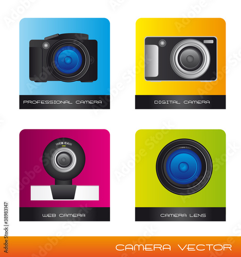 cameras vector