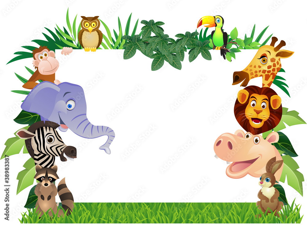 Fototapeta premium Animal cartoon