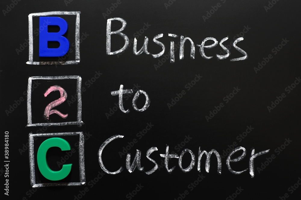 Acronym of B2C - Business to Customer Acronym of B2C - Business to Customer