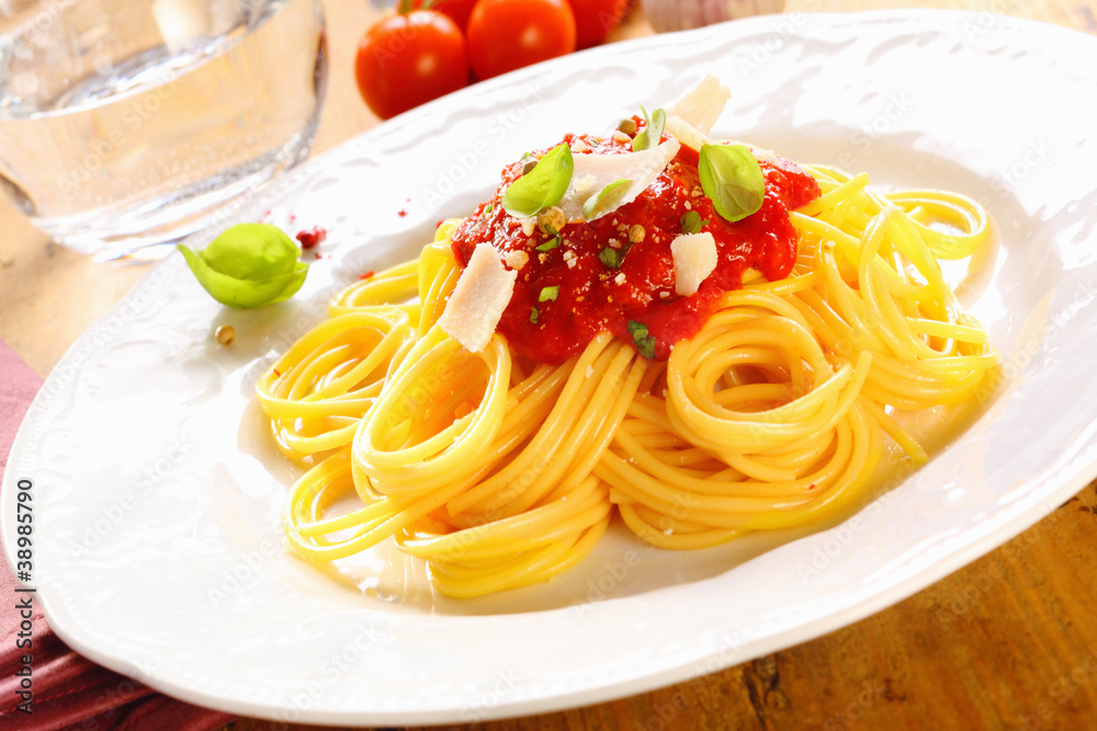Plate Of Spaghetti Bolognese Plate Of Spaghetti Bolognese