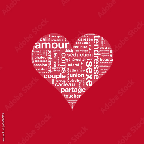 Les mots : l'amour