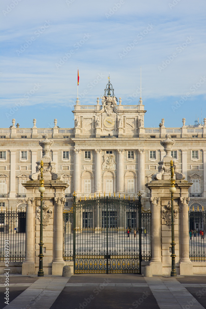 royal palace, Madrid, Spain