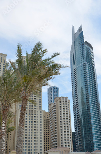 Dubai Marina, Wolkenkratzer © chagpa