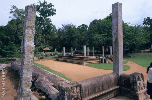 Mahasen palace, Anuradhapura Sri Lanka photo