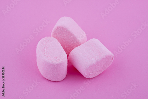 pink marshmallows