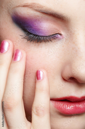 close-up of beautiful girl © Serg Zastavkin