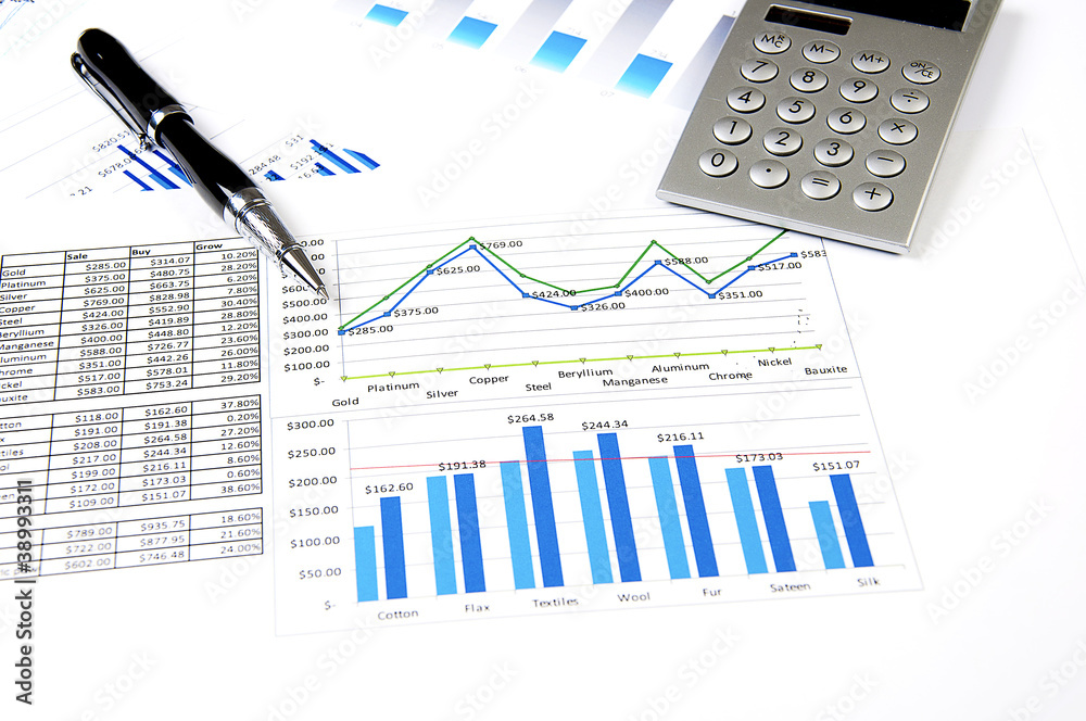 charts, documents, blueprint charts, documents, blueprint