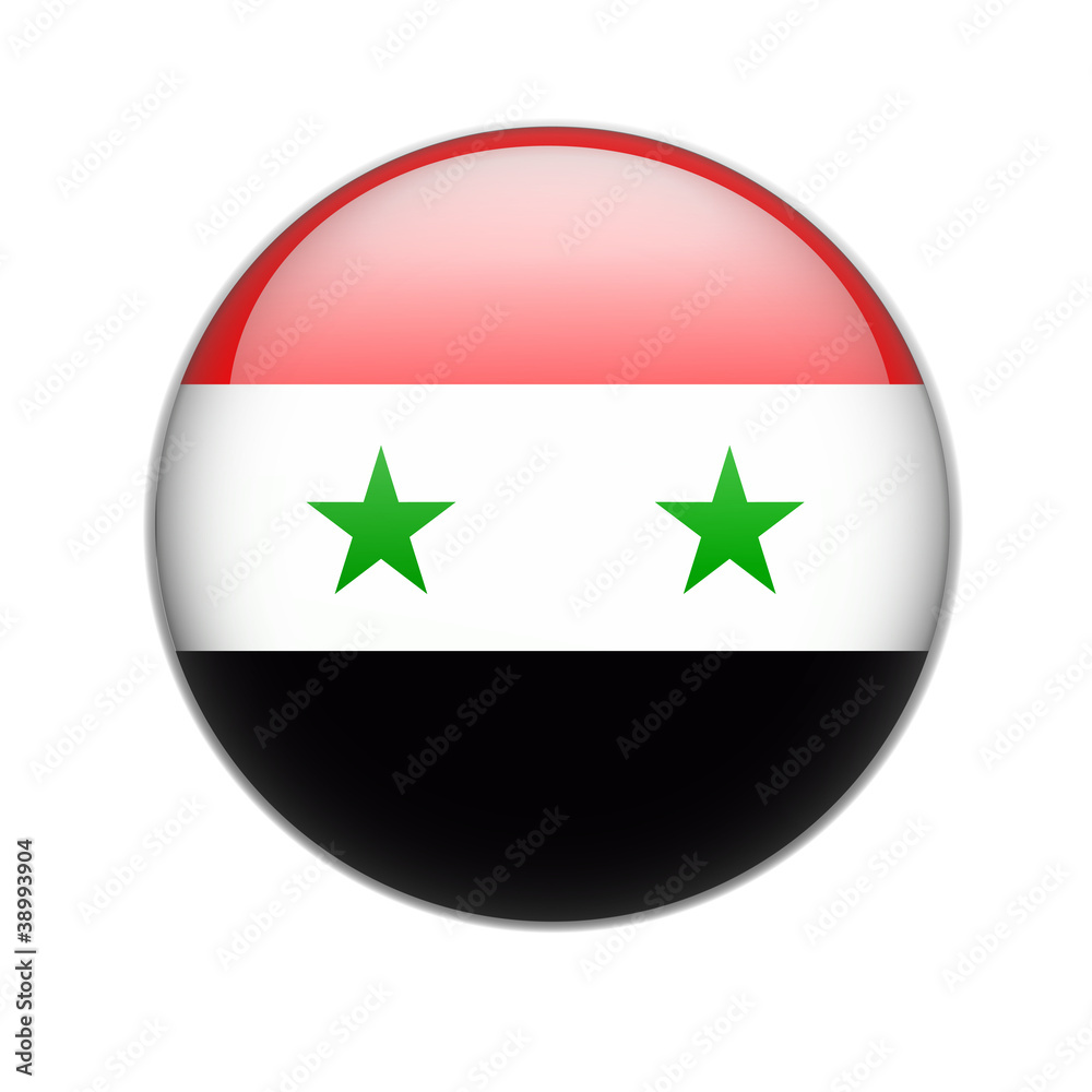 syria, flag button syria, flag button