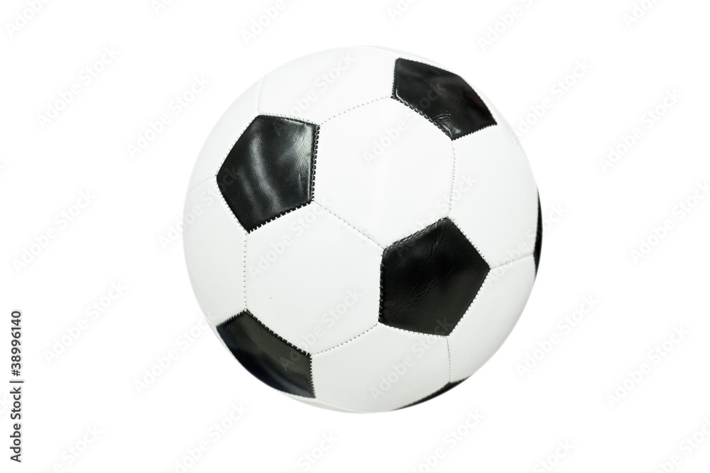 Fototapeta premium Classic soccer ball isolated on white