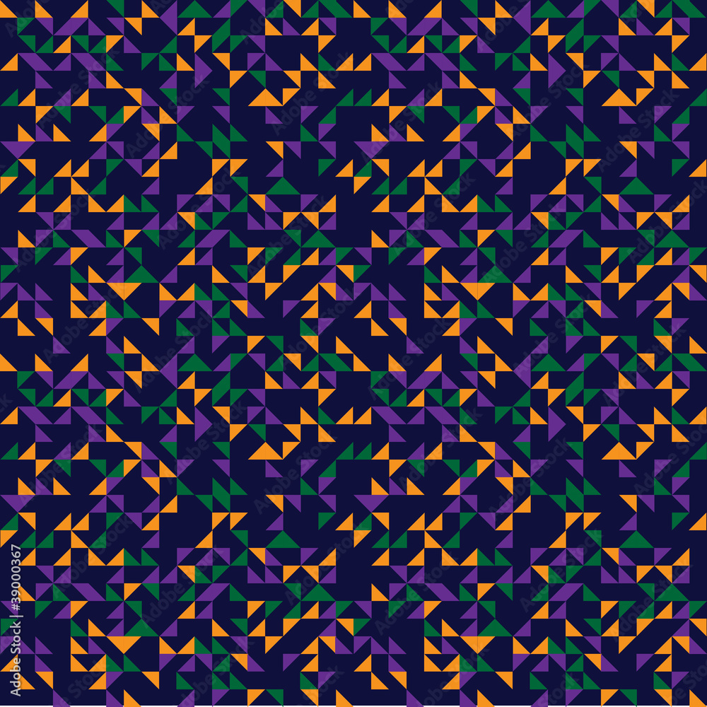 Seamless Abstract Retro Pattern