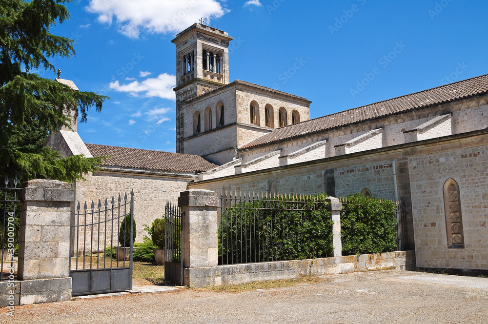 Madonna della Scala Abbey. Noci. Puglia. Italy.