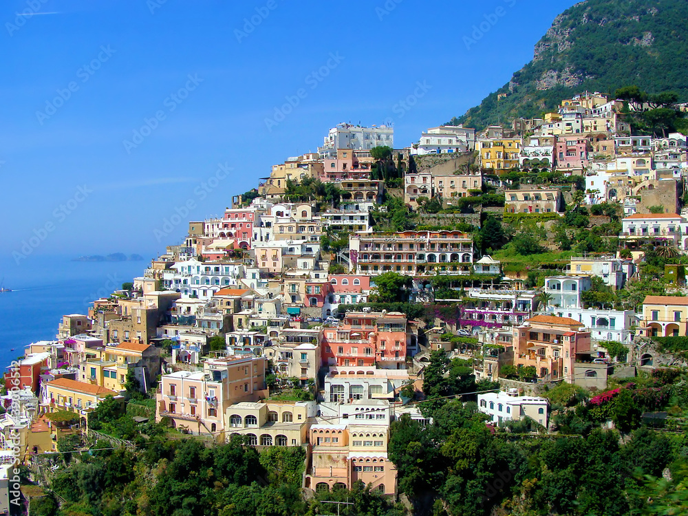 View of Positano, Italy