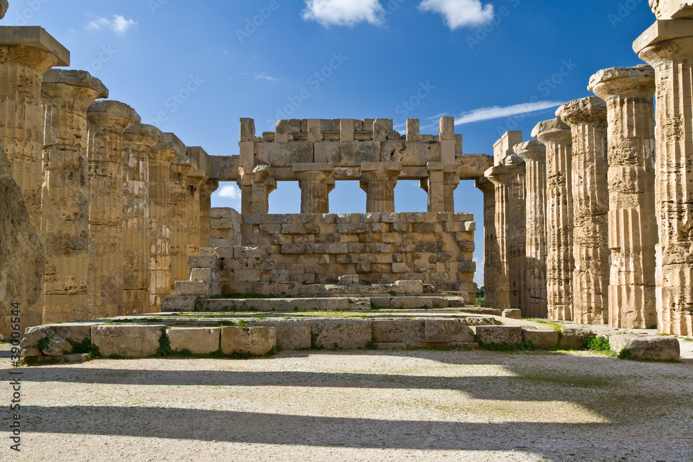 Ruins of Temple E, Selinunte.