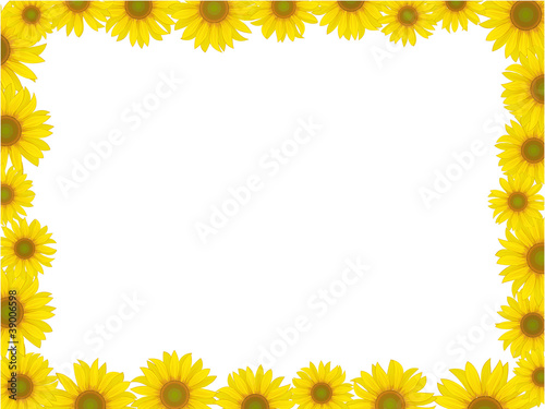 sunflower frame