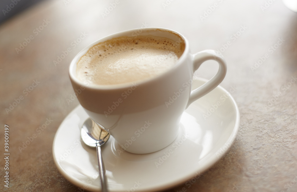 Coffee cup on saucer Coffee cup on saucer