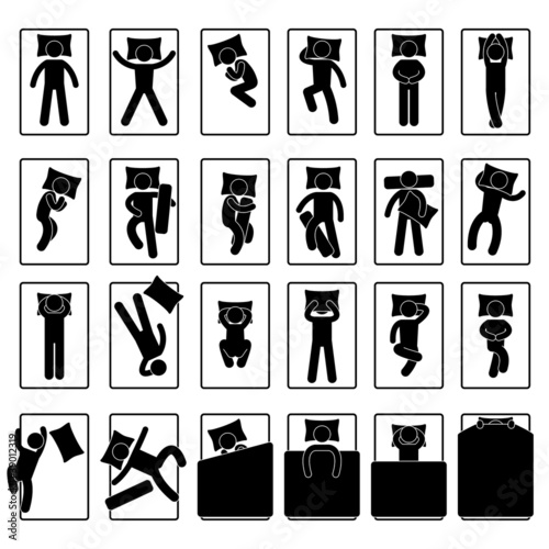 Sleep Sleeping Position Style Posture Method Bed