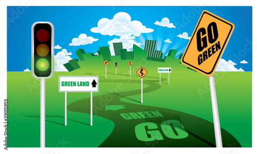 GO GREEN