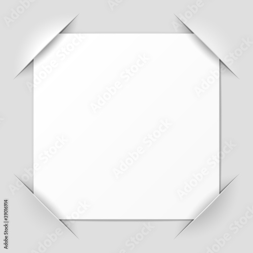 Photo frame corners