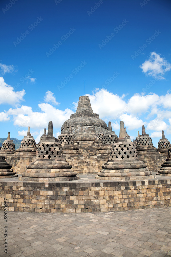 Borobudur temple, Indonesia