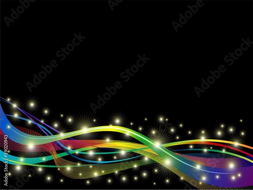 Astratto Colori e Luci-Colors and Lights Abstract Background