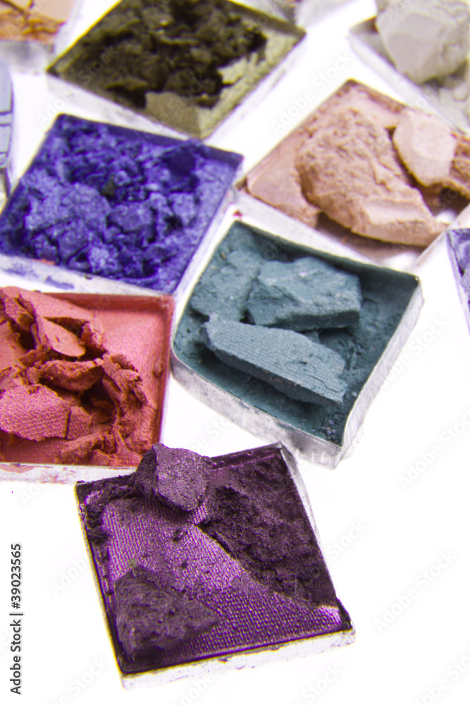 multicolored crushed eyeshadows multicolored crushed eyeshadows