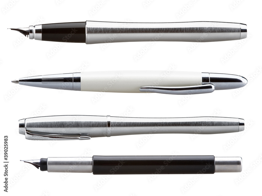 fountain pen isolated