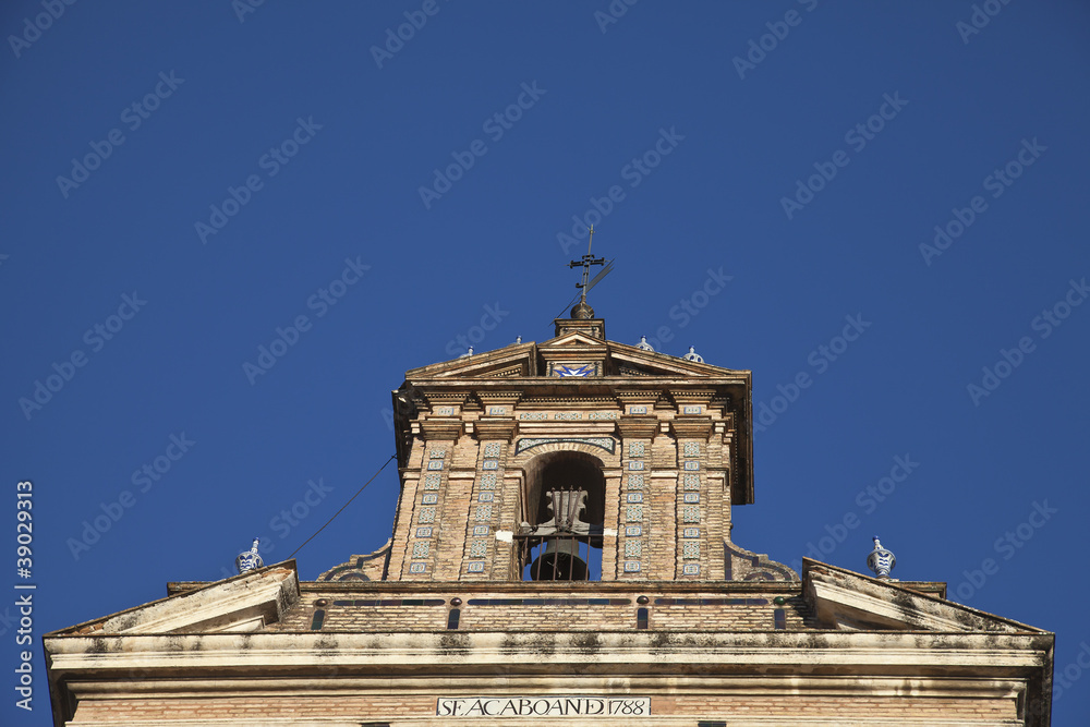 Espadaña de la iglesia de San Juan de la Palma, Sevilla