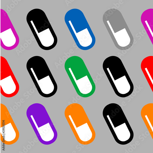 wallpaper of pills