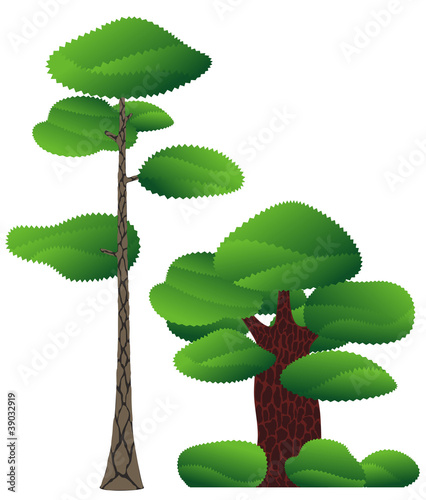 cartoon tree