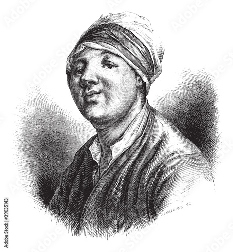 The portrait of Jean-Baptiste Chappe d'Auteroche (astronomer), p