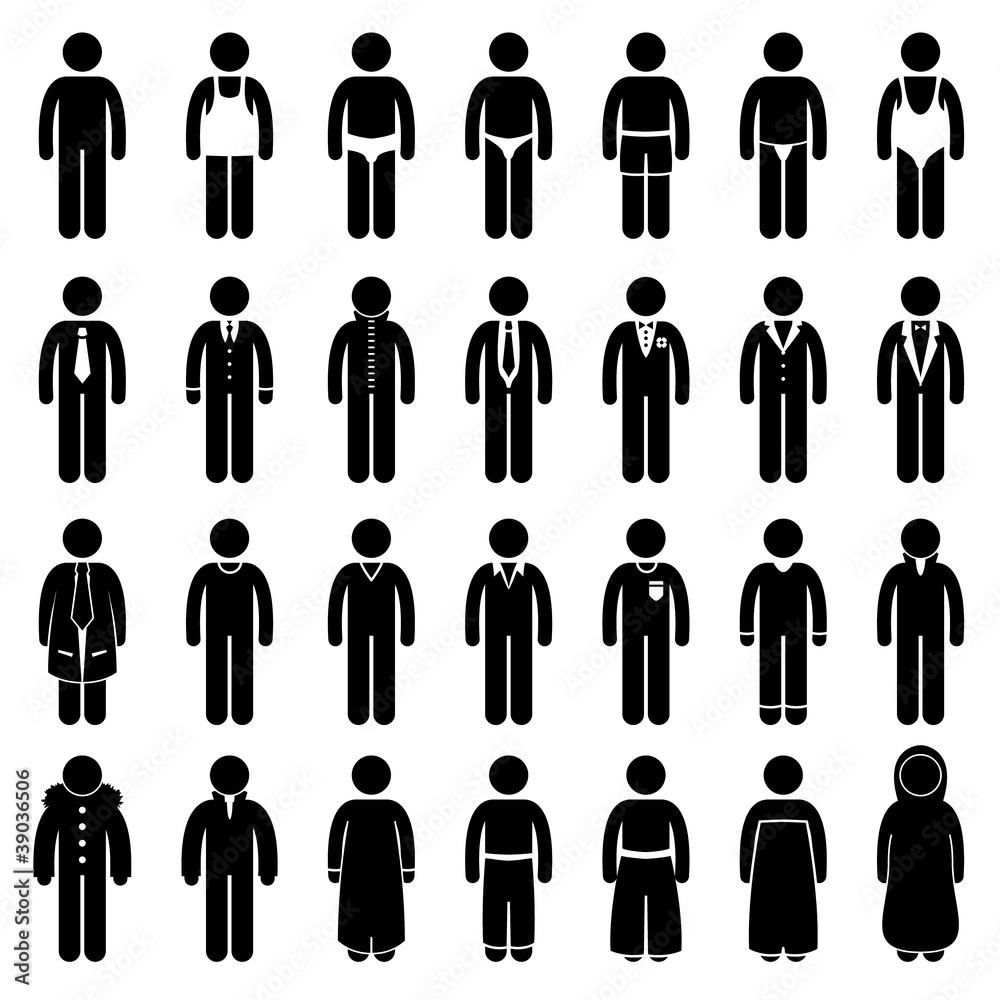 Man Wear Clothing Fashion Style Design Man Wear Clothing Fashion Style Design