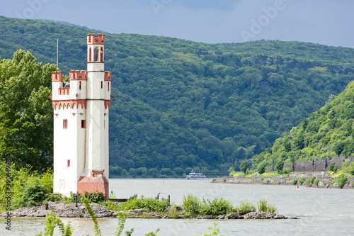 Binger Maeuseturm, Mouse Tower on Mouse Island,Germany photo