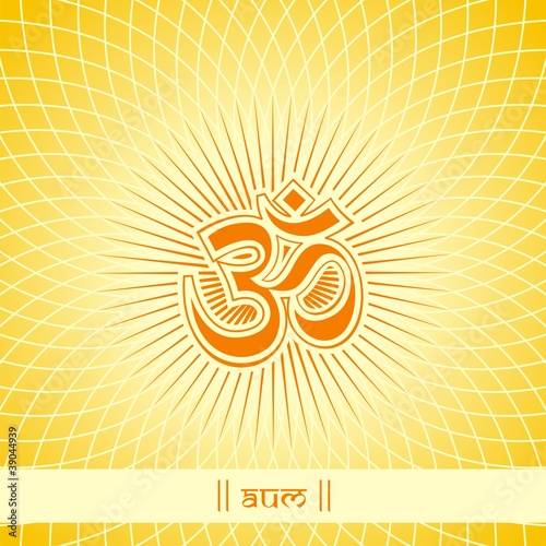 Aum , religious icon, Hinduism, India