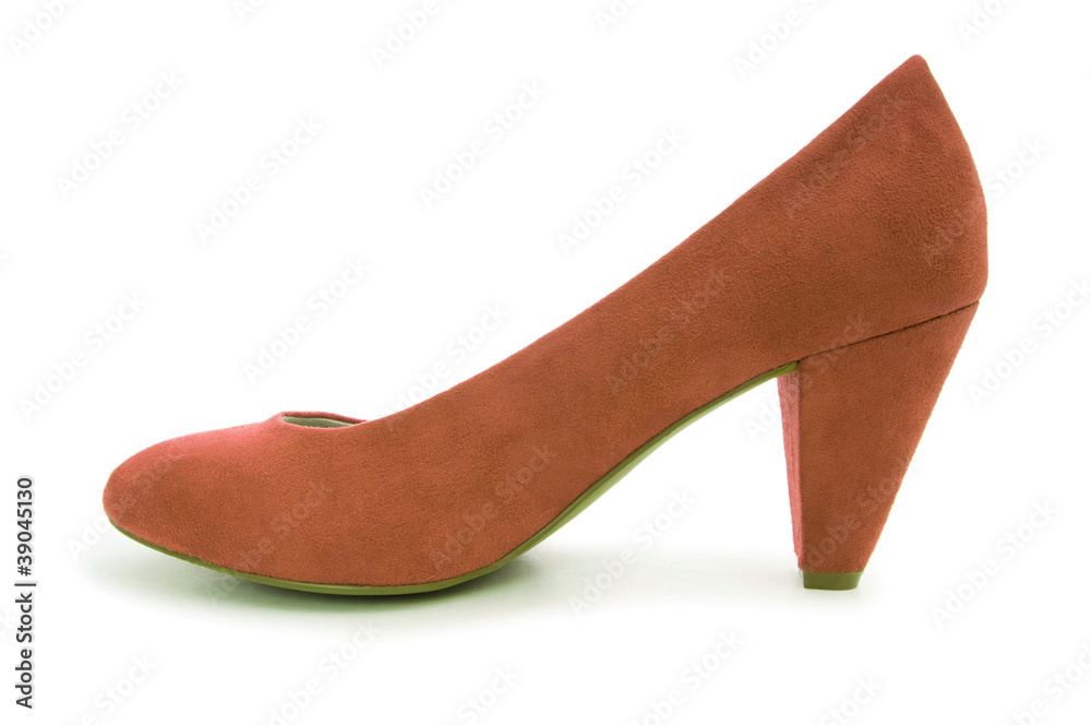 Female shoes in fashion concept